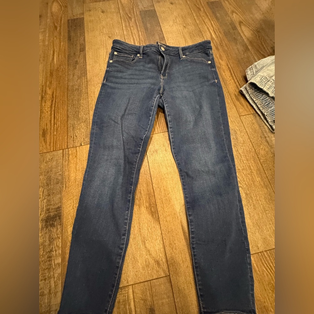 GAP Women's Dark Blue Skinny Jeans